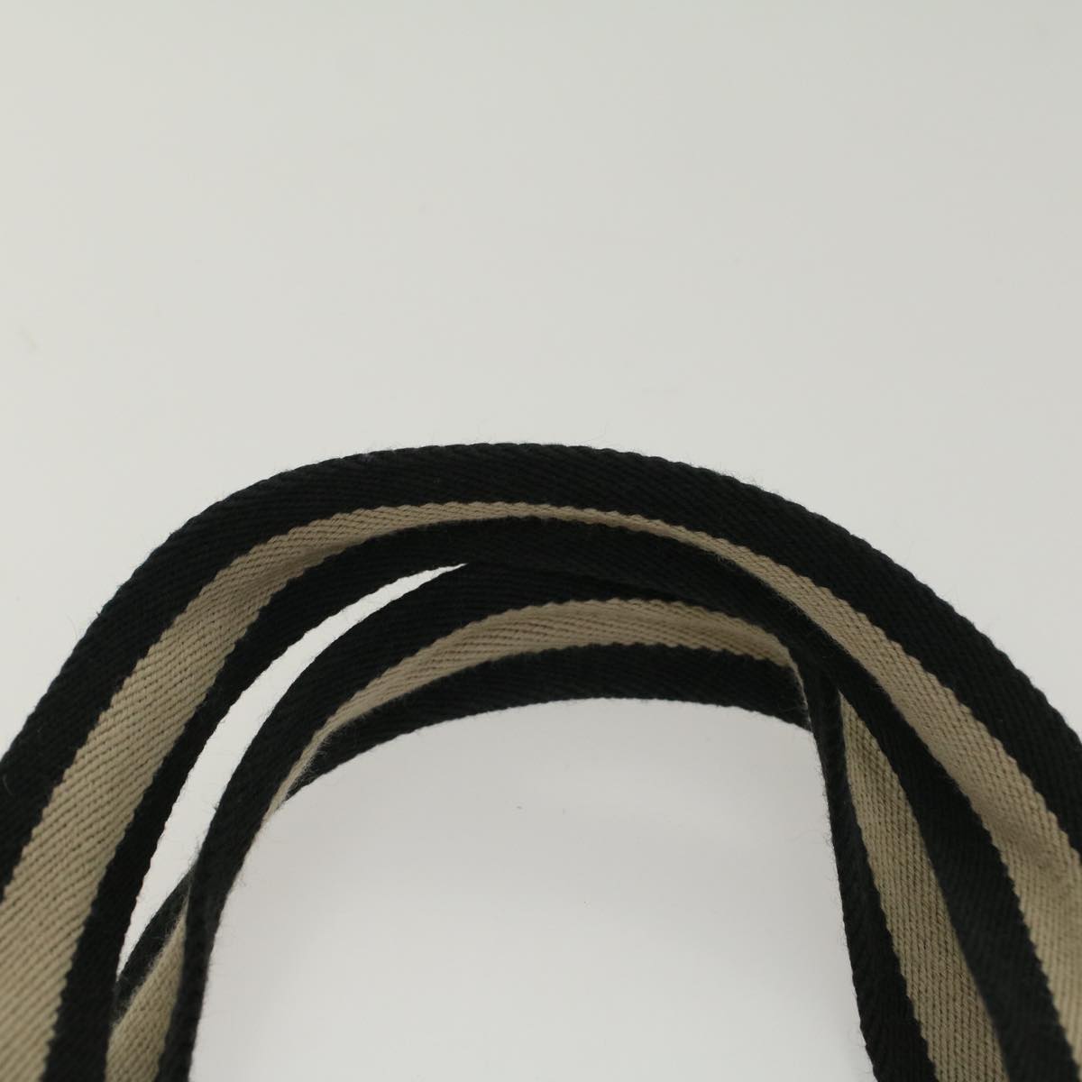 GUCCI GG Canvas Sherry Line Shoulder Bag Black White 019 0402 1705 ep1668