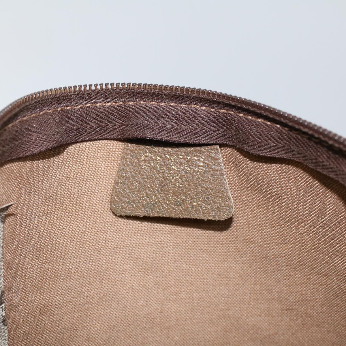 GUCCI GG Plus Canvas Web Sherry Line Tote Bag Beige Red Green ep1694