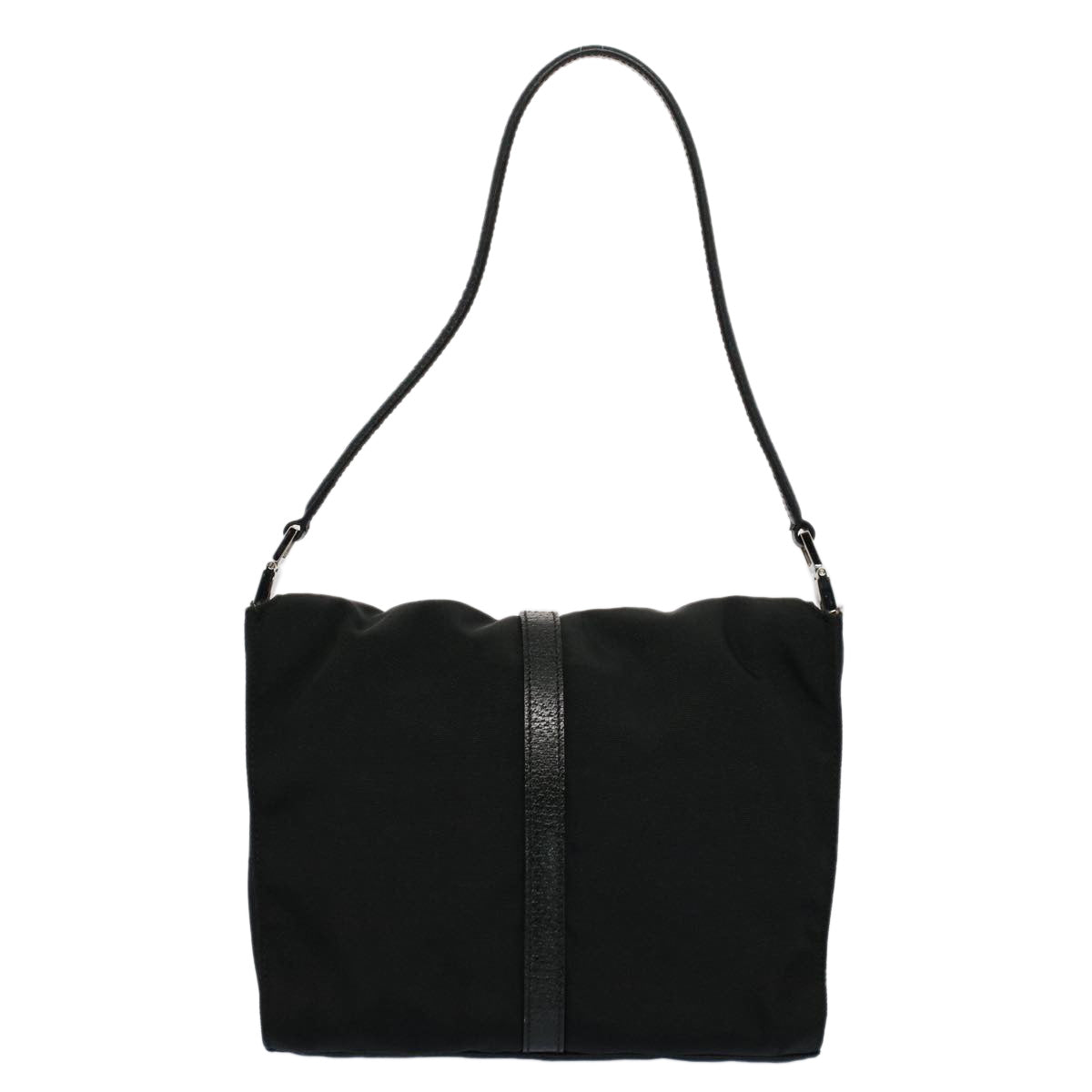 GUCCI Jackie Shoulder Bag Canvas Leather Black 001 3734 001998 ep1701
