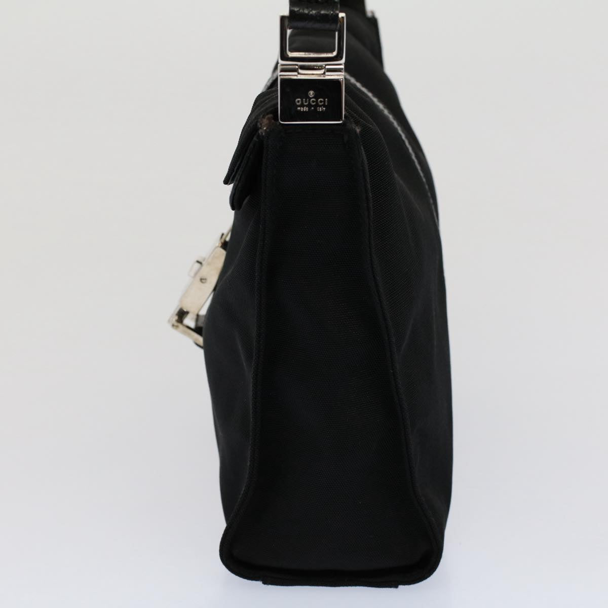 GUCCI Jackie Shoulder Bag Canvas Leather Black 001 3734 001998 ep1701