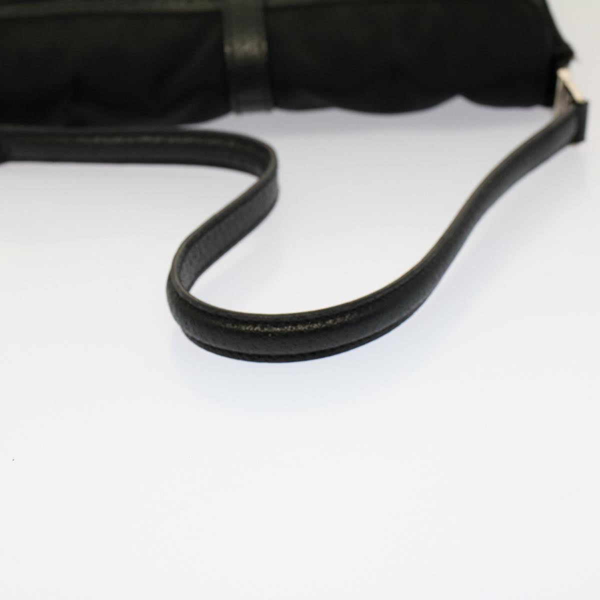 GUCCI Jackie Shoulder Bag Canvas Leather Black 001 3734 001998 ep1701