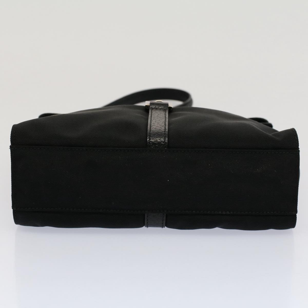 GUCCI Jackie Shoulder Bag Canvas Leather Black 001 3734 001998 ep1701