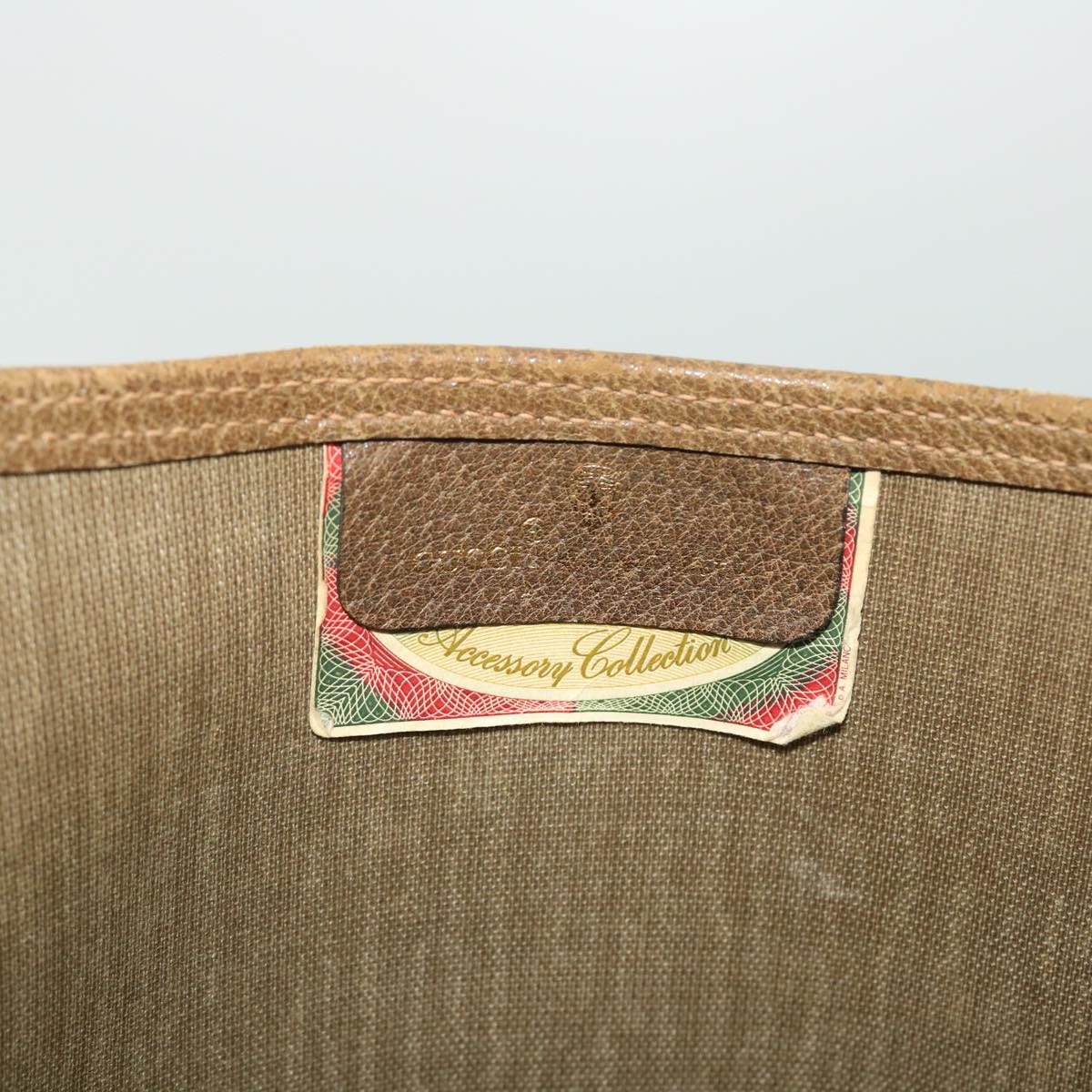 GUCCI GG Canvas Web Sherry Line Tote Bag Beige Red Green 39 02 003 ep1702