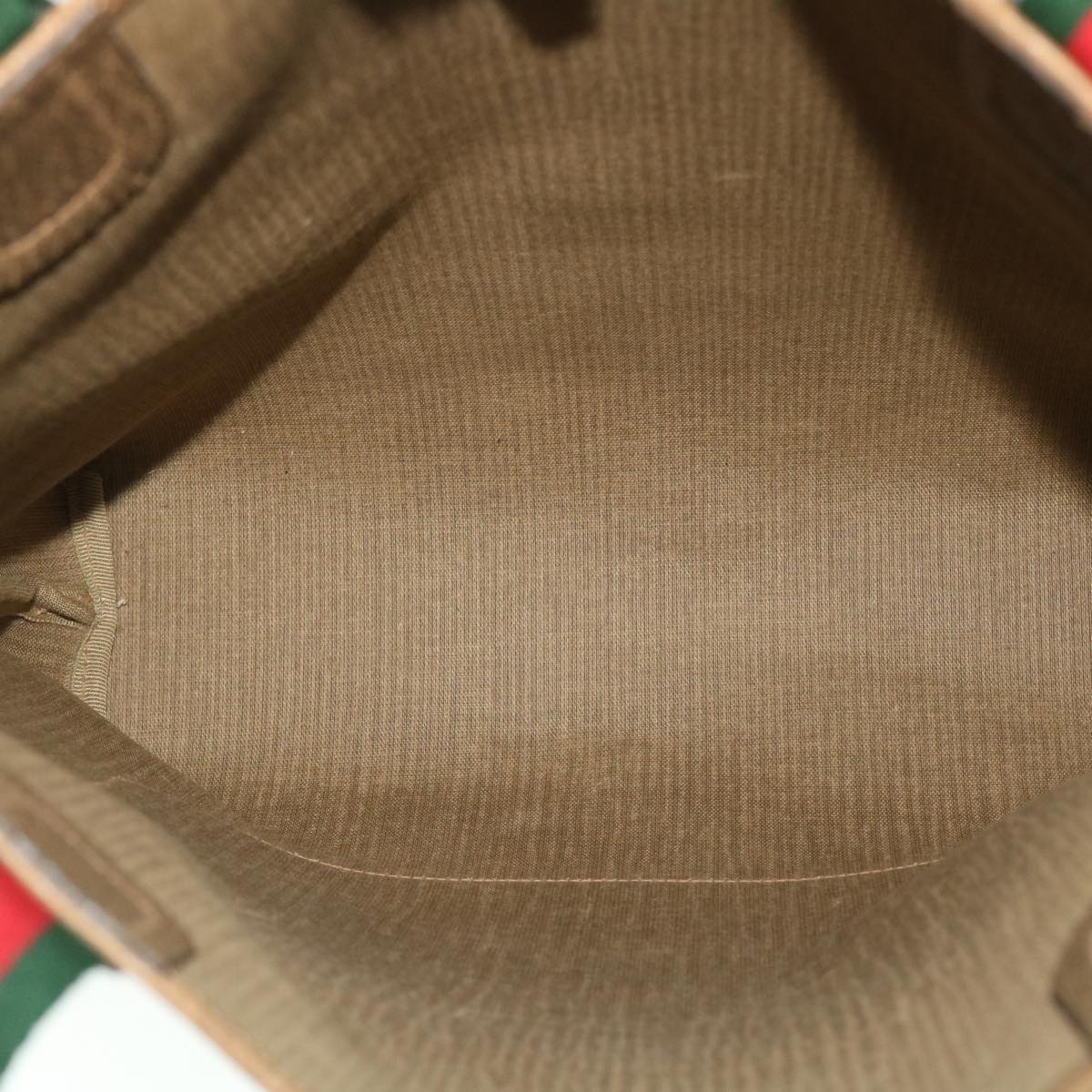 GUCCI GG Canvas Web Sherry Line Tote Bag Beige Red Green 39 02 003 ep1702