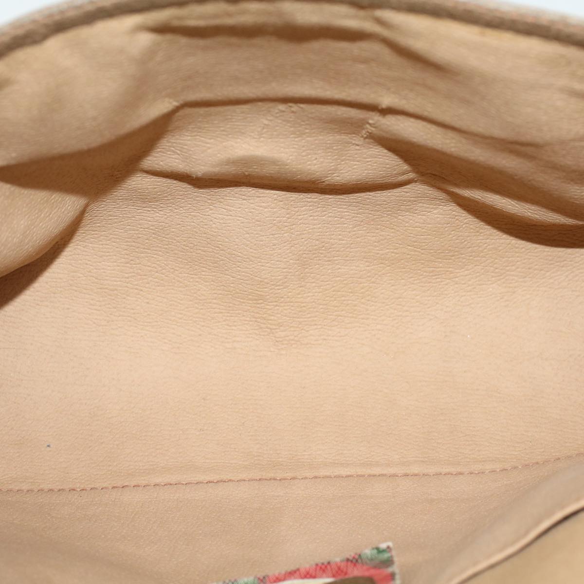 GUCCI GG Canvas Web Sherry Line Clutch Bag Beige Red Green 89 01 030 ep1704