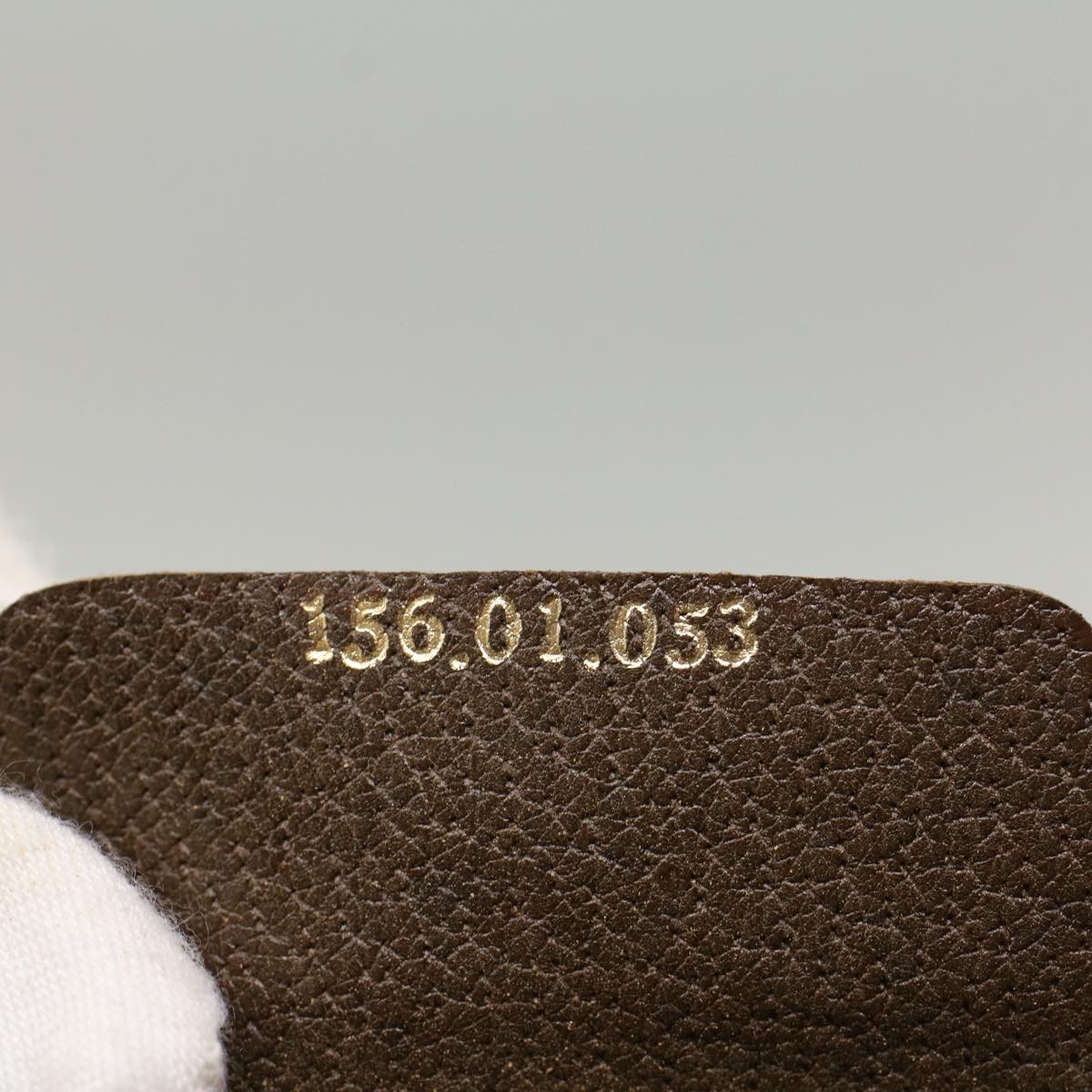 GUCCI GG Canvas Clutch Bag PVC Leather Beige ep1718