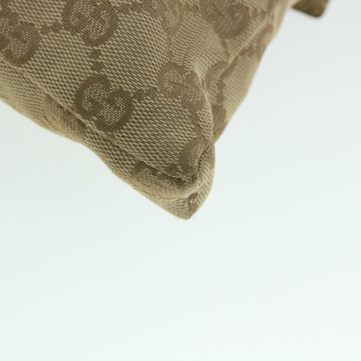 GUCCI GG Canvas Sherry Line Waist bag Beige Gold pink 28566 ep1738