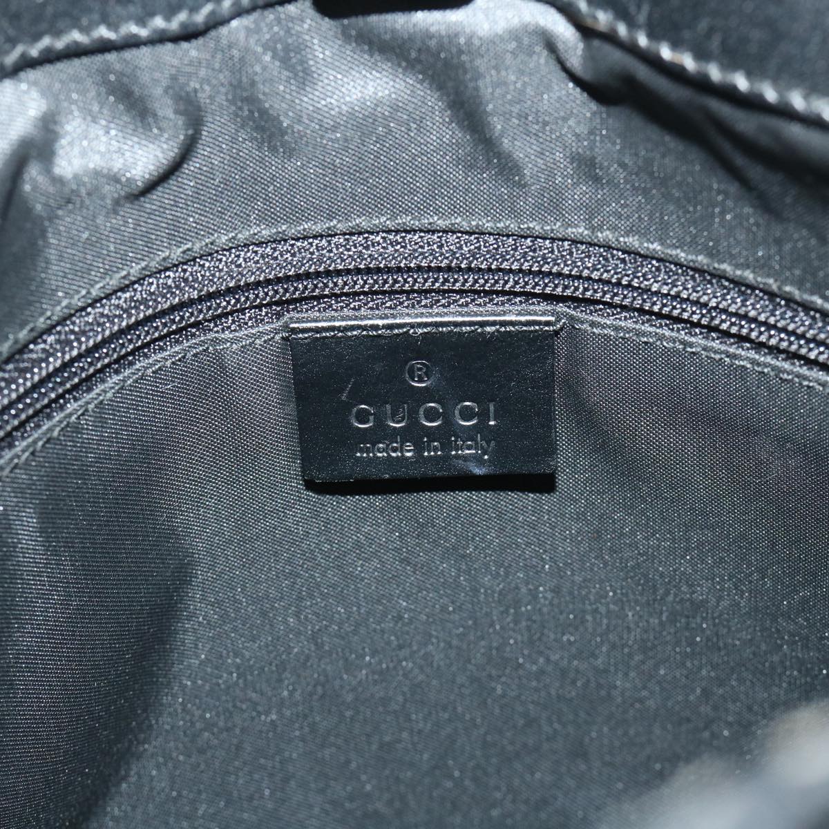 GUCCI GG Canvas Shoulder Bag Black 002 1076 3754 ep1741