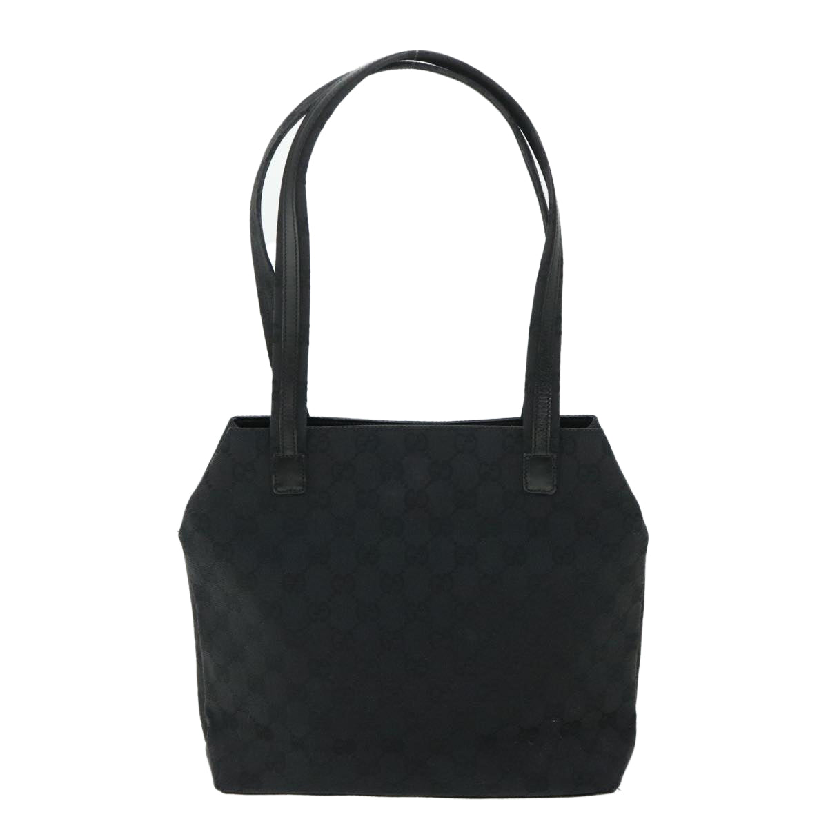 GUCCI GG Canvas Shoulder Bag Black 002 1076 3754 ep1741