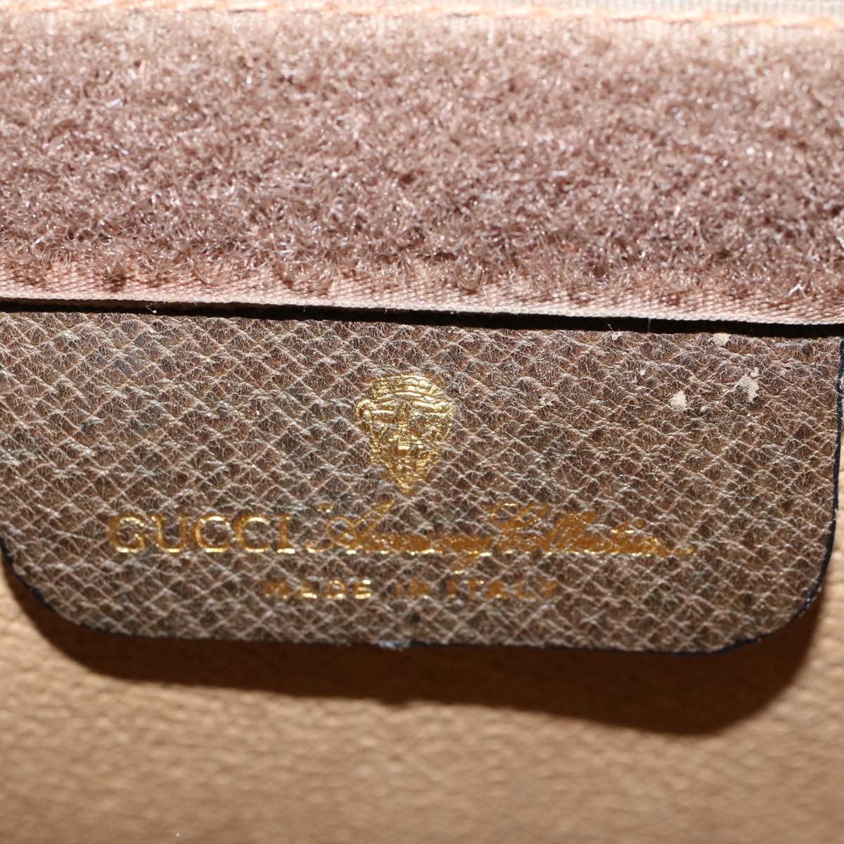 GUCCI GG Canvas Web Sherry Line Clutch Bag Beige Red Green 89 01 002 ep1743