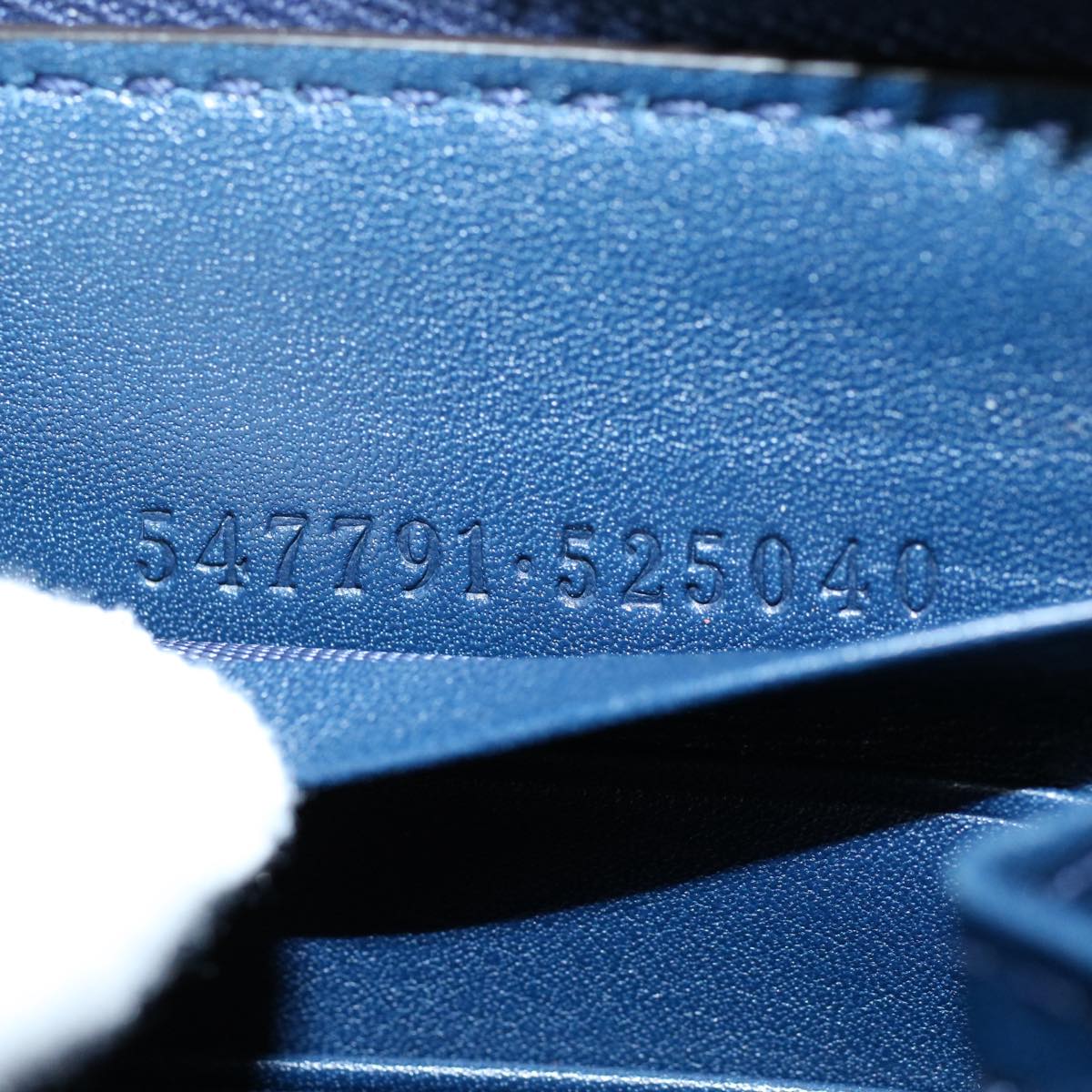 GUCCI GG Canvas Guccissima Long Wallet Yankees Navy 547791 ep1757
