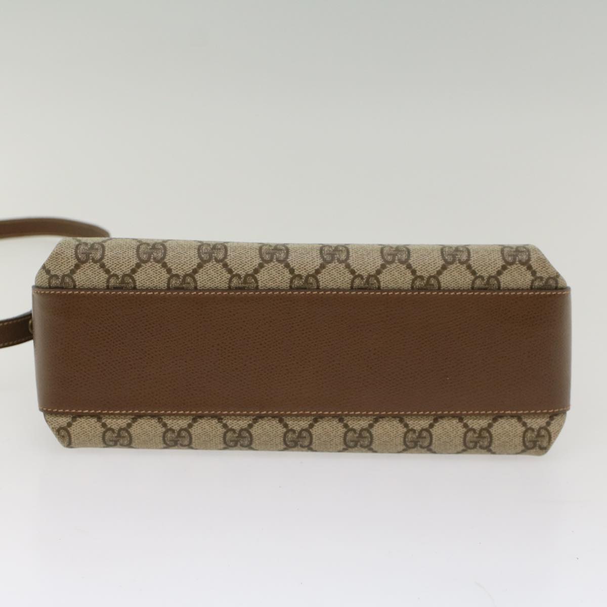 GUCCI GG Canvas Shoulder Bag PVC Leather Beige 001 113 6165 ep1762