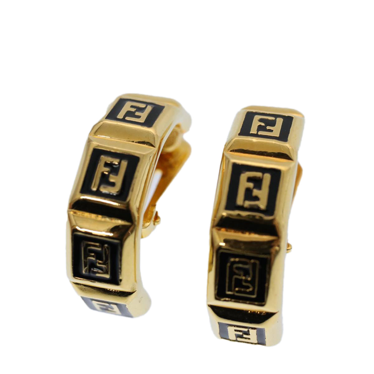 FENDI Earring Gold Tone ep1766