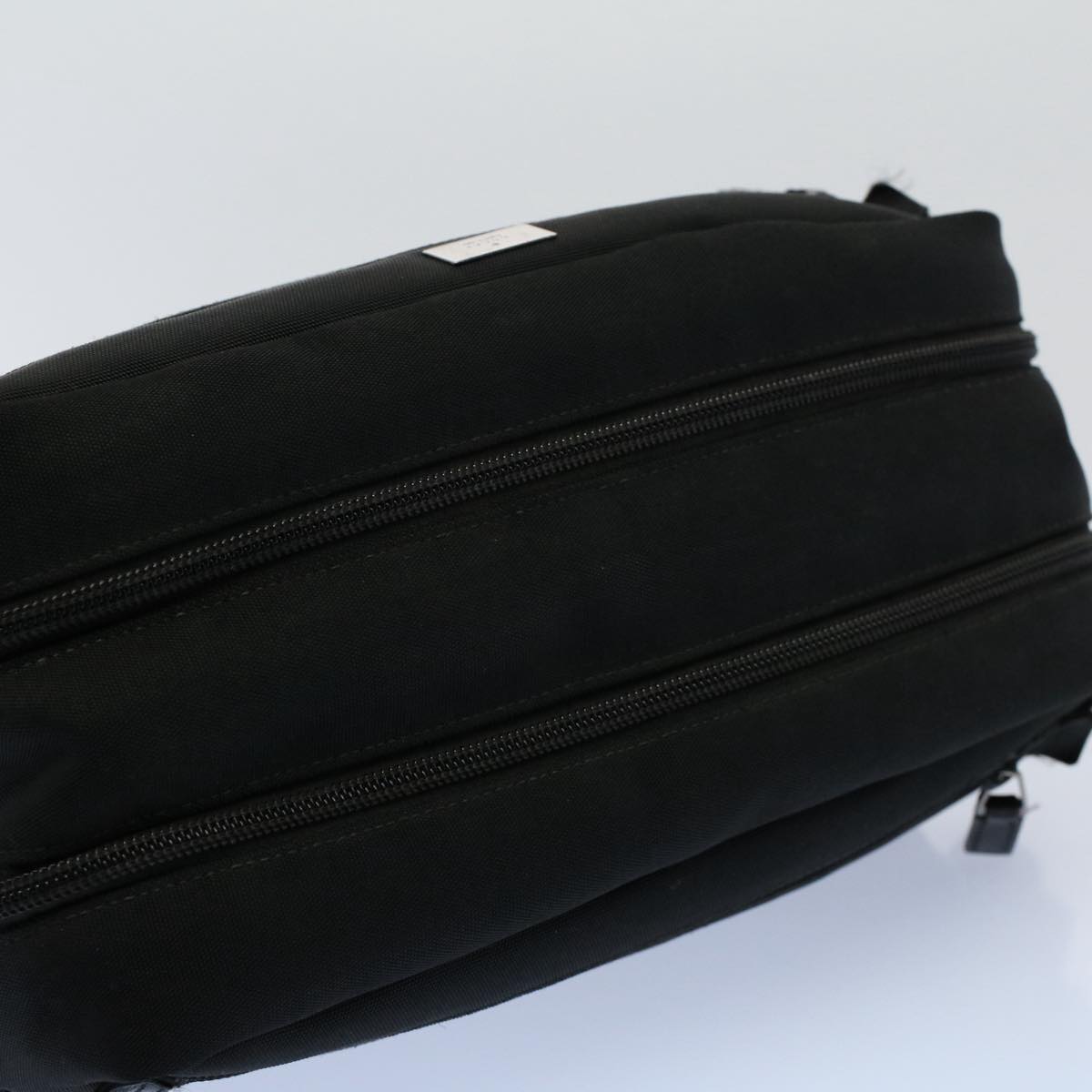 GUCCI Clutch Bag Canvas Black 02888 002058 ep1773
