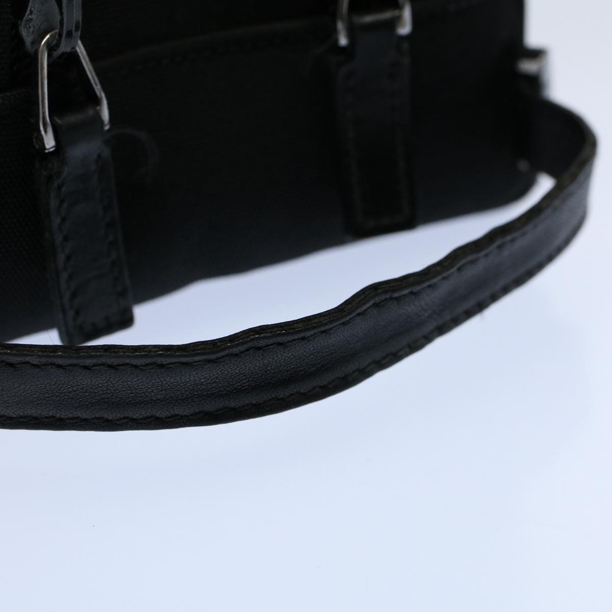 GUCCI Clutch Bag Canvas Black 02888 002058 ep1773