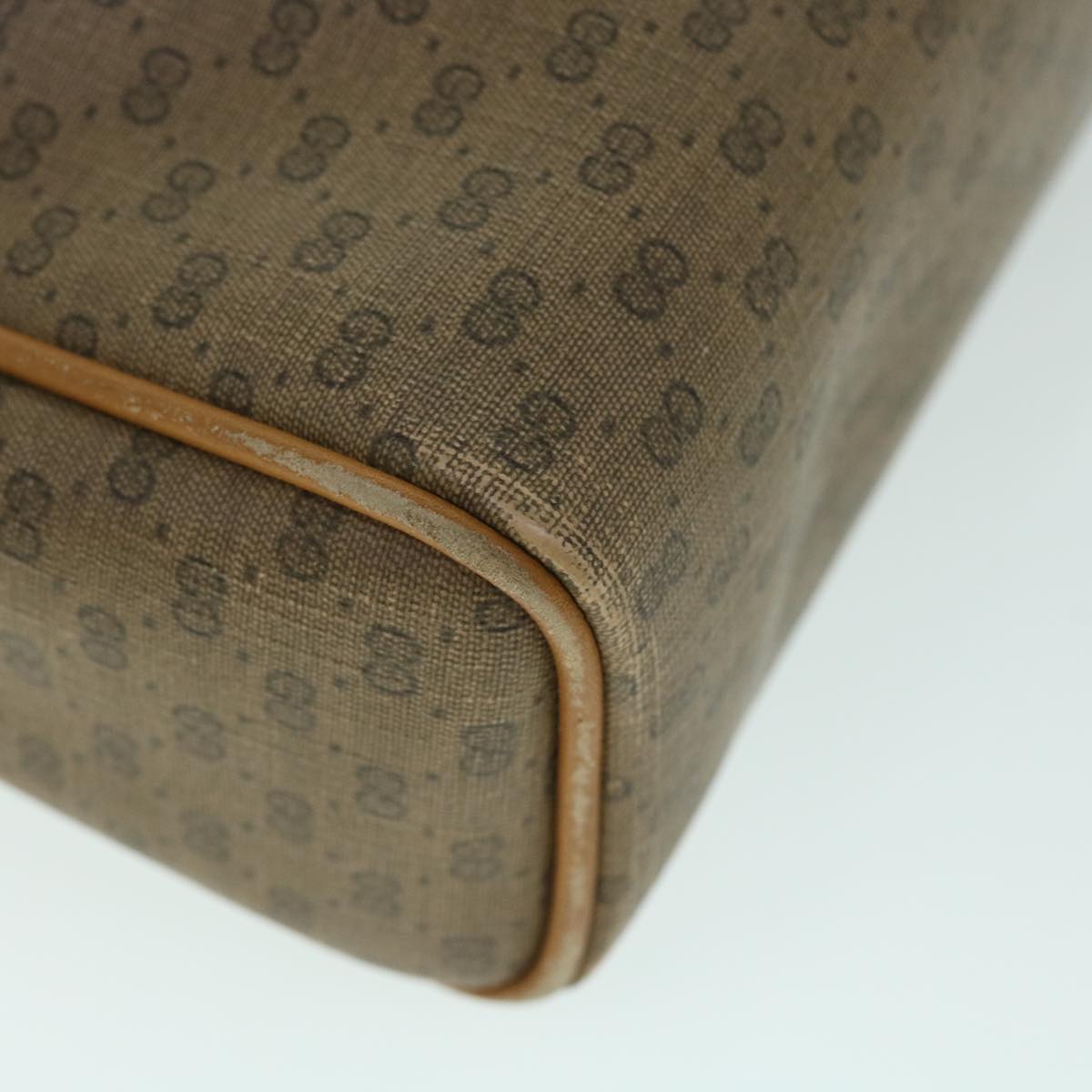 GUCCI Micro GG Canvas Web Sherry Line Shoulder Bag Beige 001 56 0944 ep1776