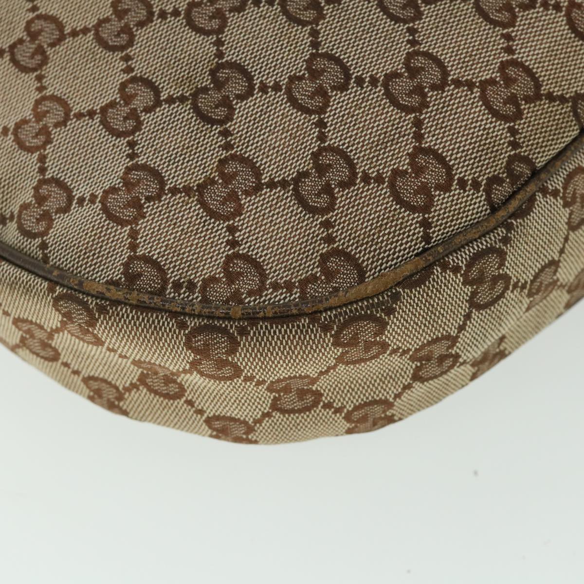 GUCCI GG Canvas Web Sherry Line Shoulder Bag Beige Red Green 122790 ep1805