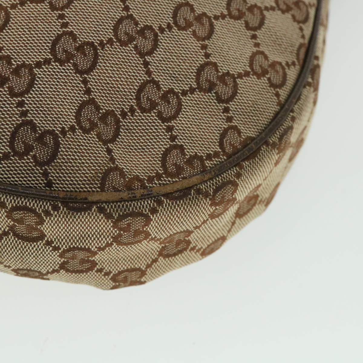 GUCCI GG Canvas Web Sherry Line Shoulder Bag Beige Red Green 122790 ep1805