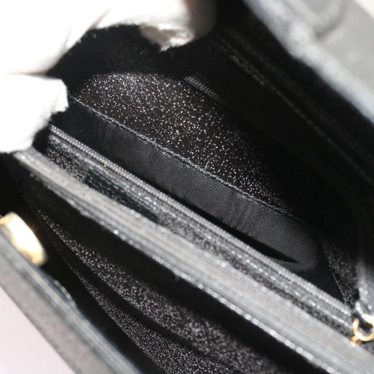 GUCCI Bamboo Hand Bag Leather Black 002 1186 0259 ep1809