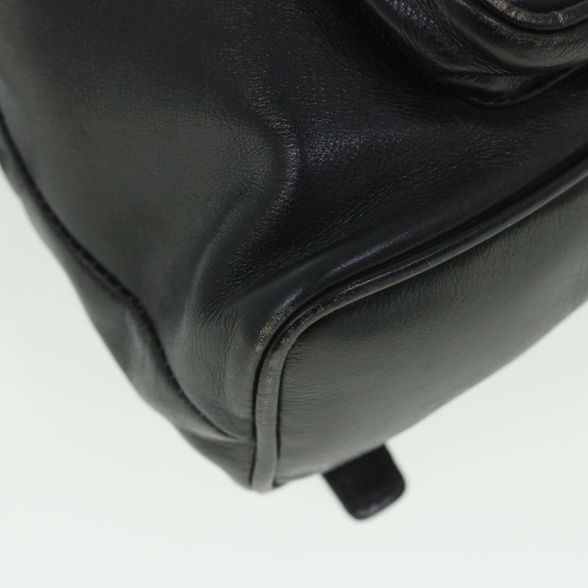 GUCCI Bamboo Backpack Leather Black 003 2058 0030 ep1813