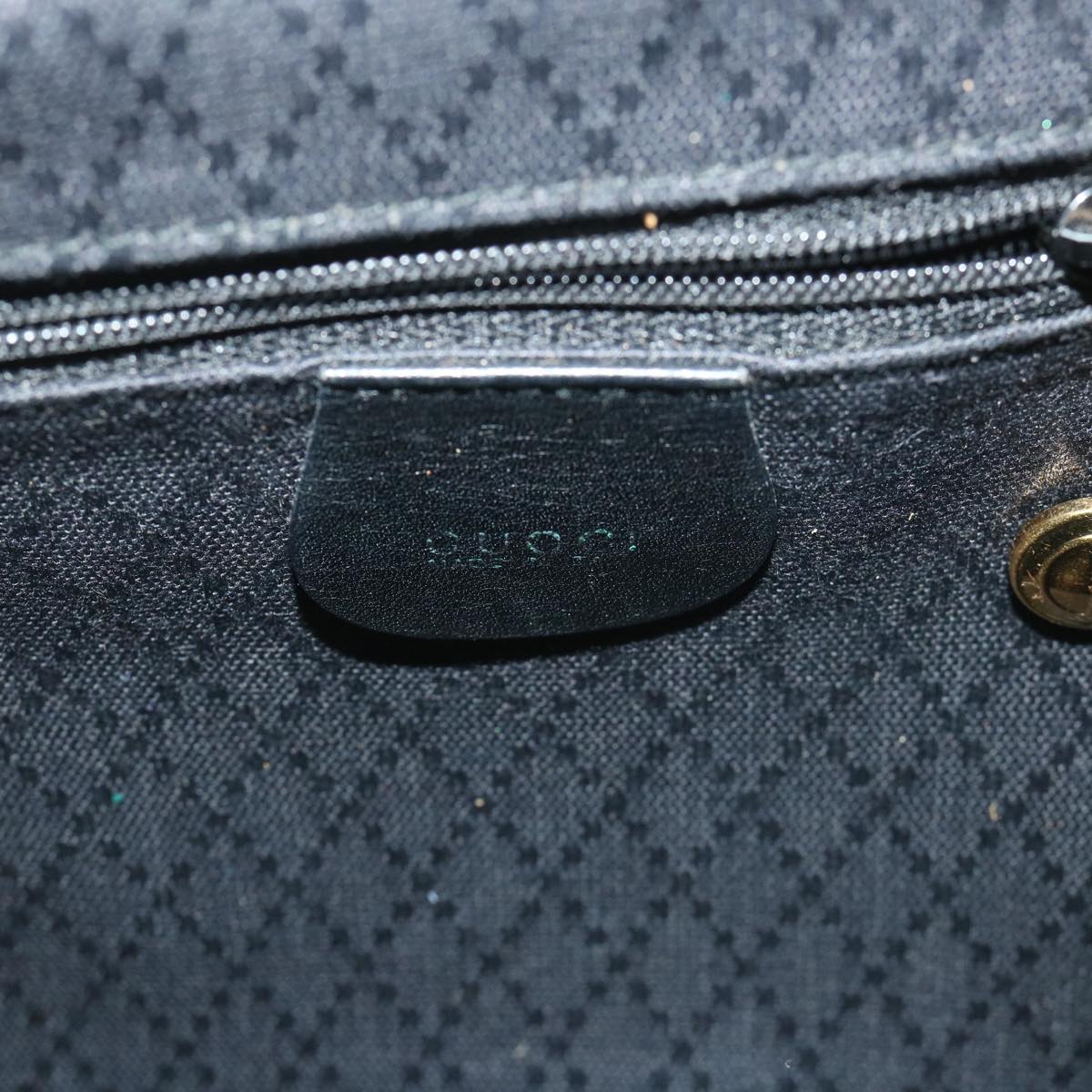 GUCCI Bamboo Backpack Leather Black 003 2058 0030 ep1813