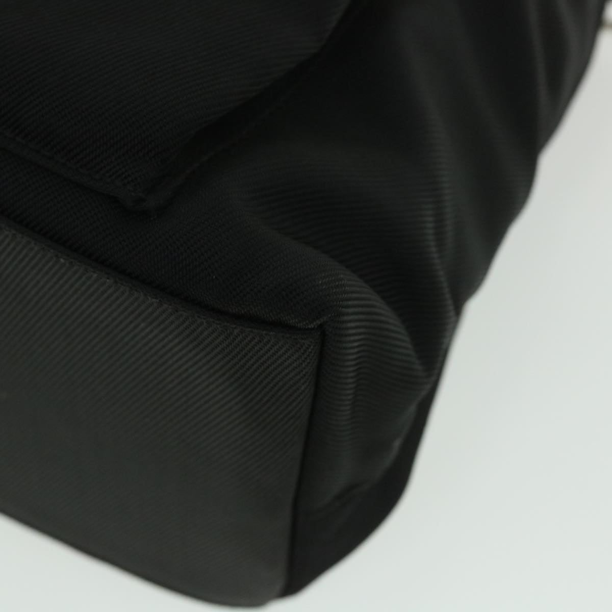 GUCCI Bamboo Hand Bag Nylon 2way Black 002 2058 0508 5 ep1817