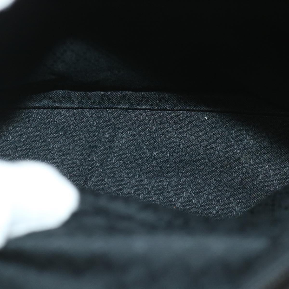 GUCCI Bamboo Hand Bag Nylon 2way Black 002 2058 0508 5 ep1817