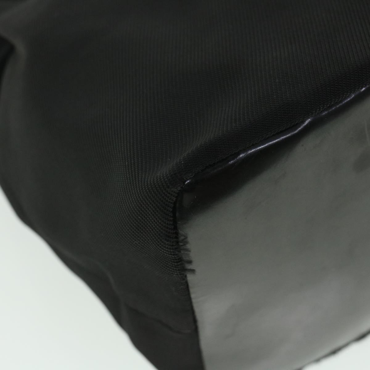 GUCCI Bamboo Shoulder Bag Nylon Black 000 1956 0531 ep1818