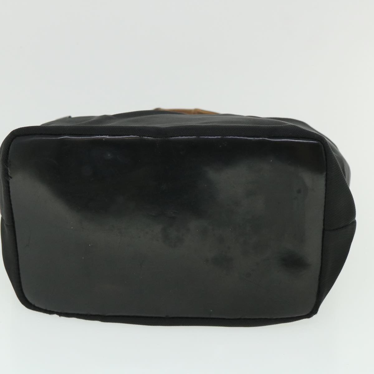 GUCCI Bamboo Shoulder Bag Nylon Black 000 1956 0531 ep1818