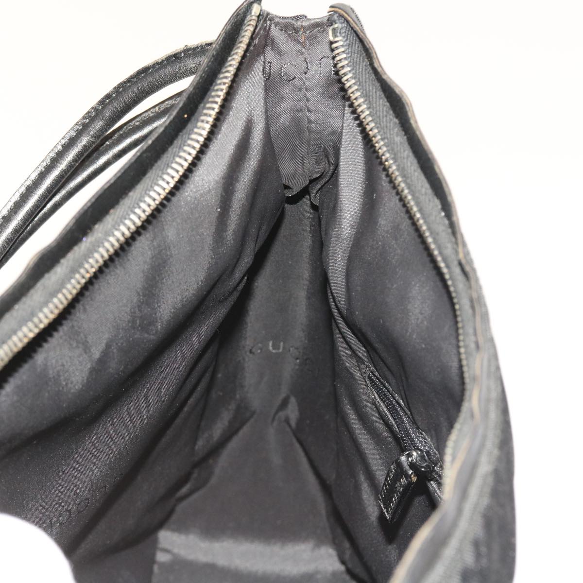 GUCCI Shoulder Bag Nylon Canvas Black 001 3766 ep1819