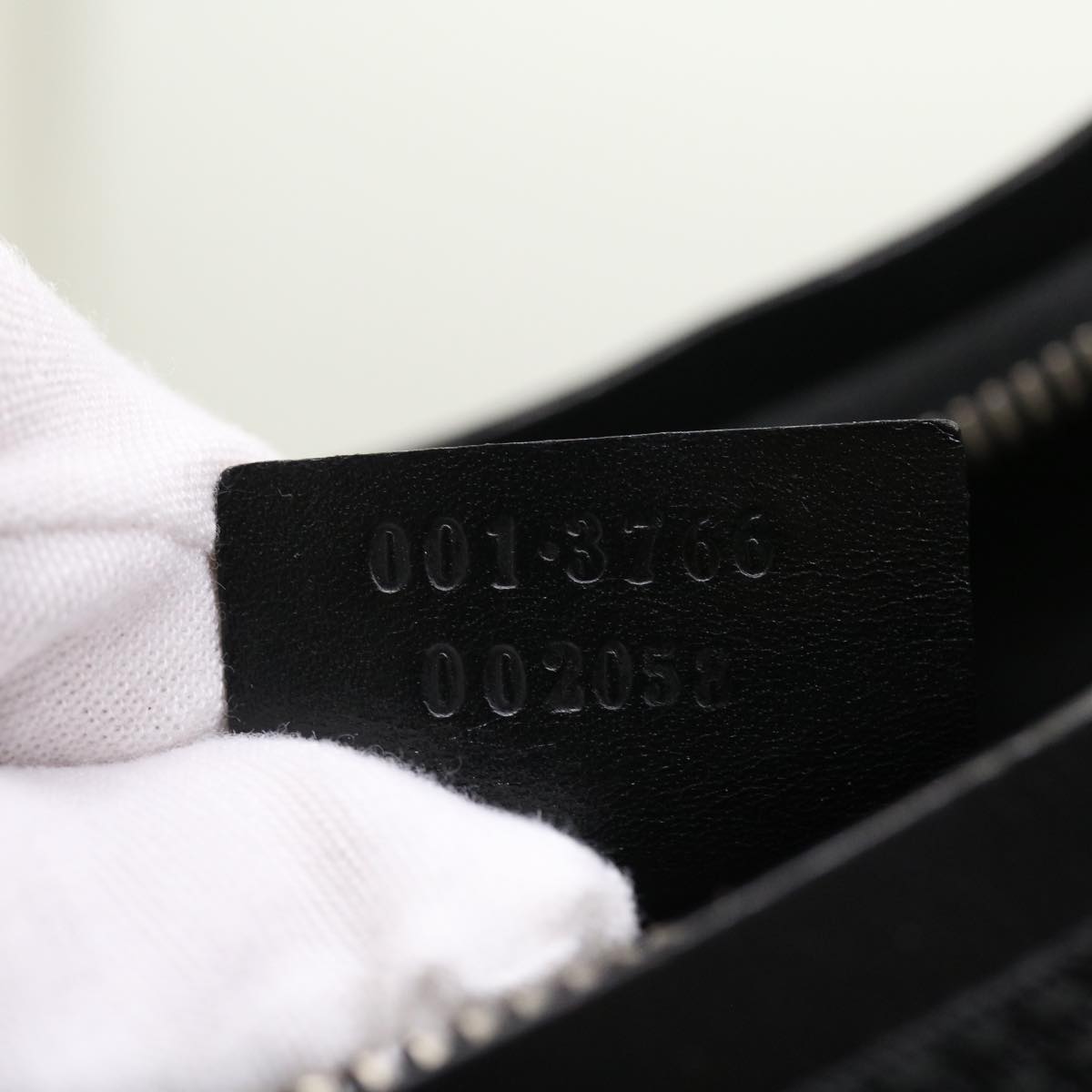GUCCI Shoulder Bag Nylon Canvas Black 001 3766 ep1819