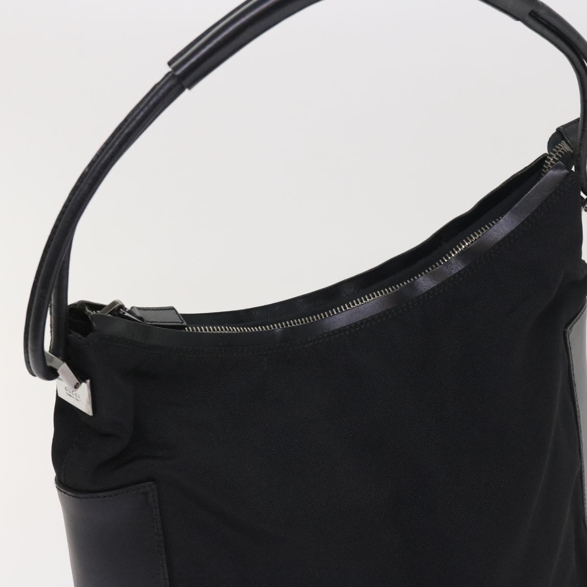 GUCCI Shoulder Bag Nylon Canvas Black 001 3766 ep1819