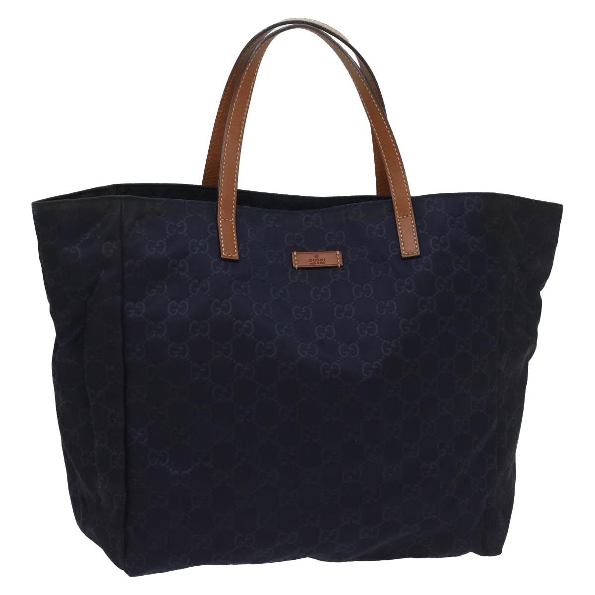 GUCCI GG Canvas Tote Bag Navy 282439 ep1826