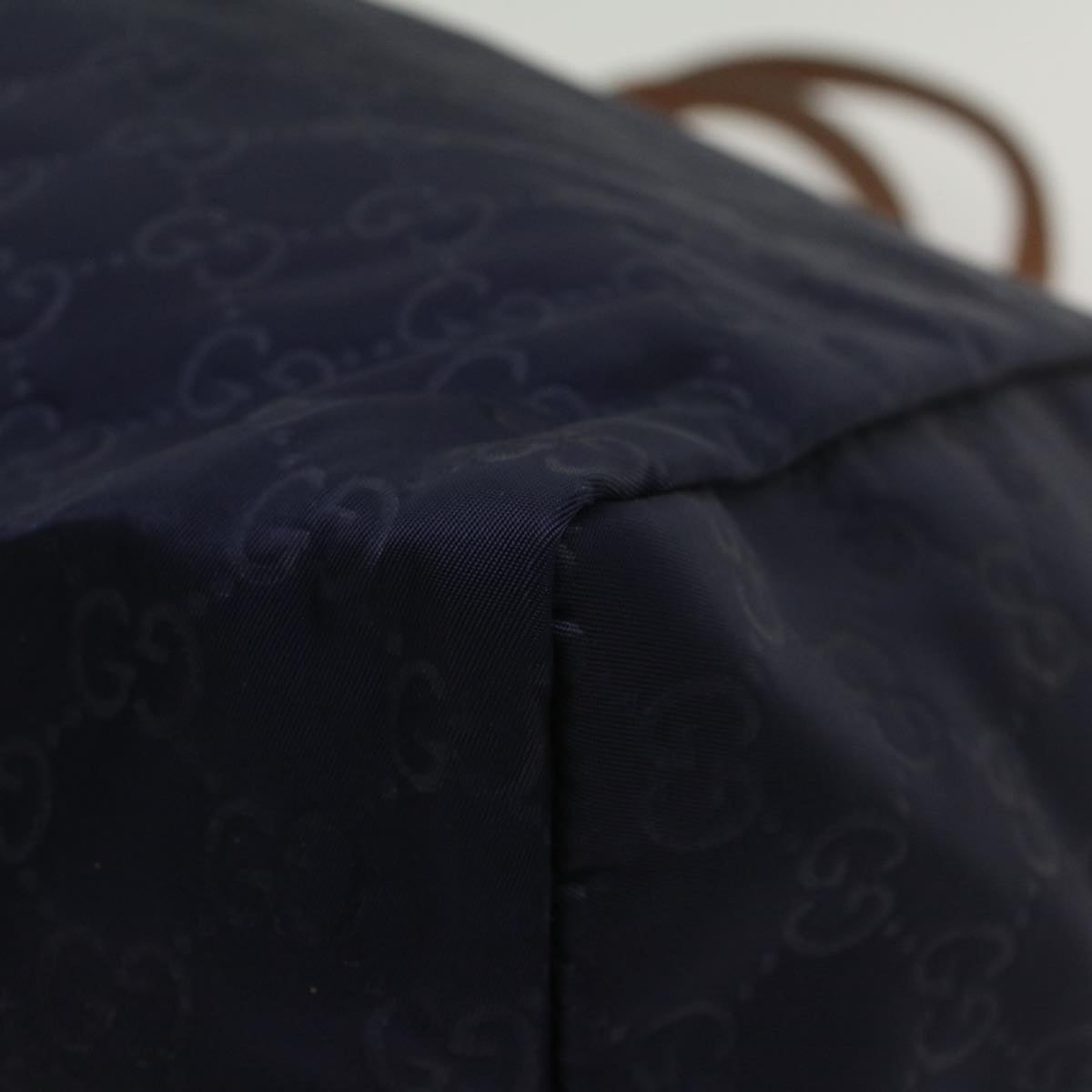 GUCCI GG Canvas Tote Bag Navy 282439 ep1826