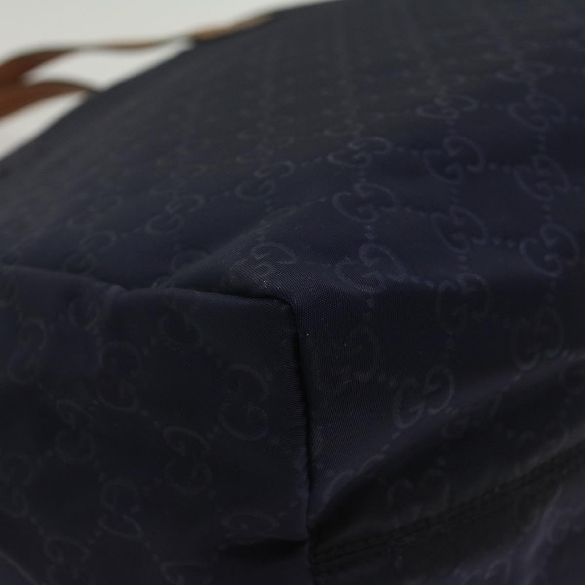 GUCCI GG Canvas Tote Bag Navy 282439 ep1826