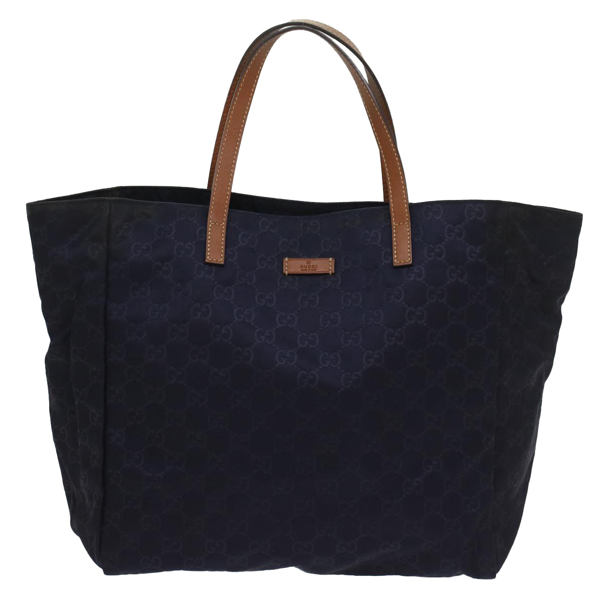 GUCCI GG Canvas Tote Bag Navy 282439 ep1826