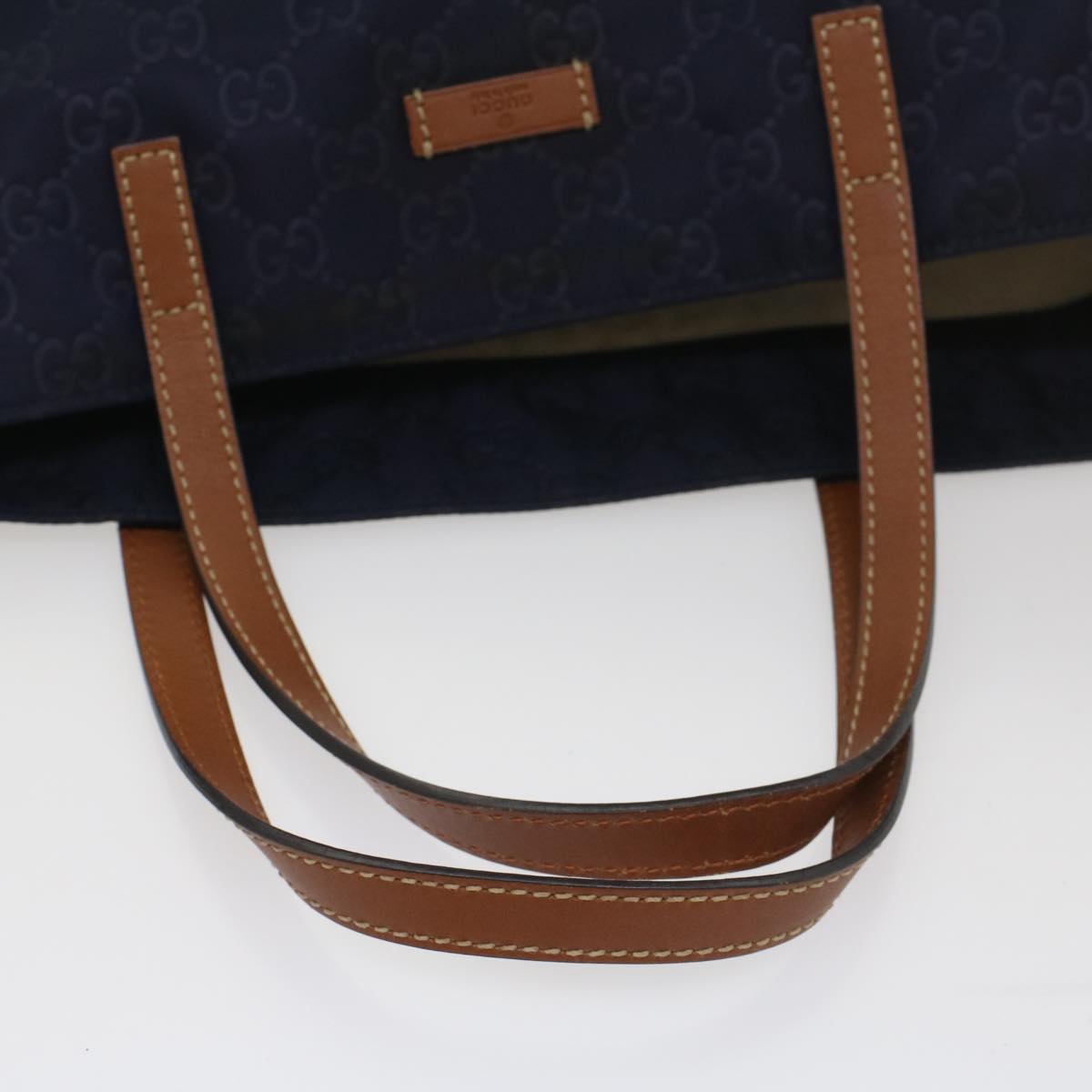 GUCCI GG Canvas Tote Bag Navy 282439 ep1826