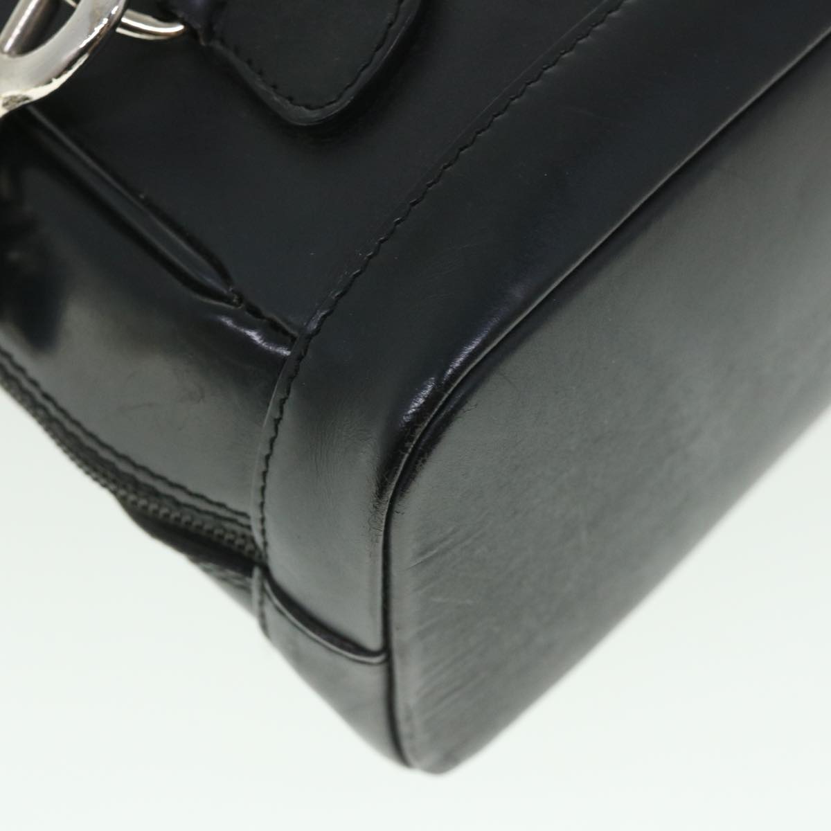 GUCCI Bamboo Backpack Nylon Canvas Black 003 2058 0059 5 ep1833