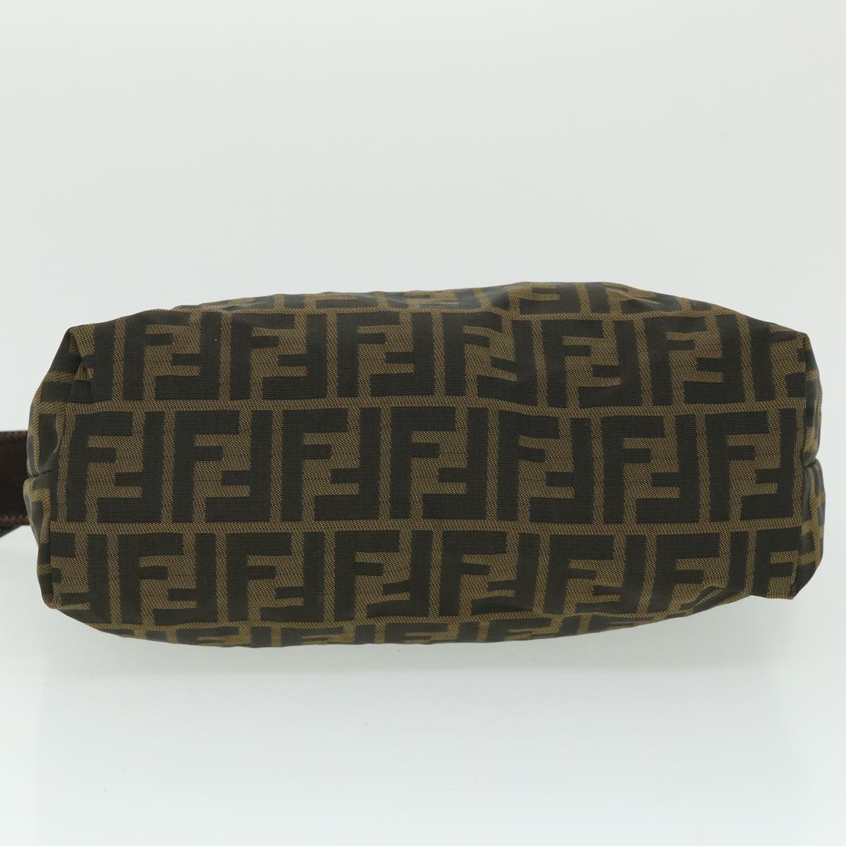 FENDI Zucca Canvas Pouch Black Brown 2119 26545 099 ep1838