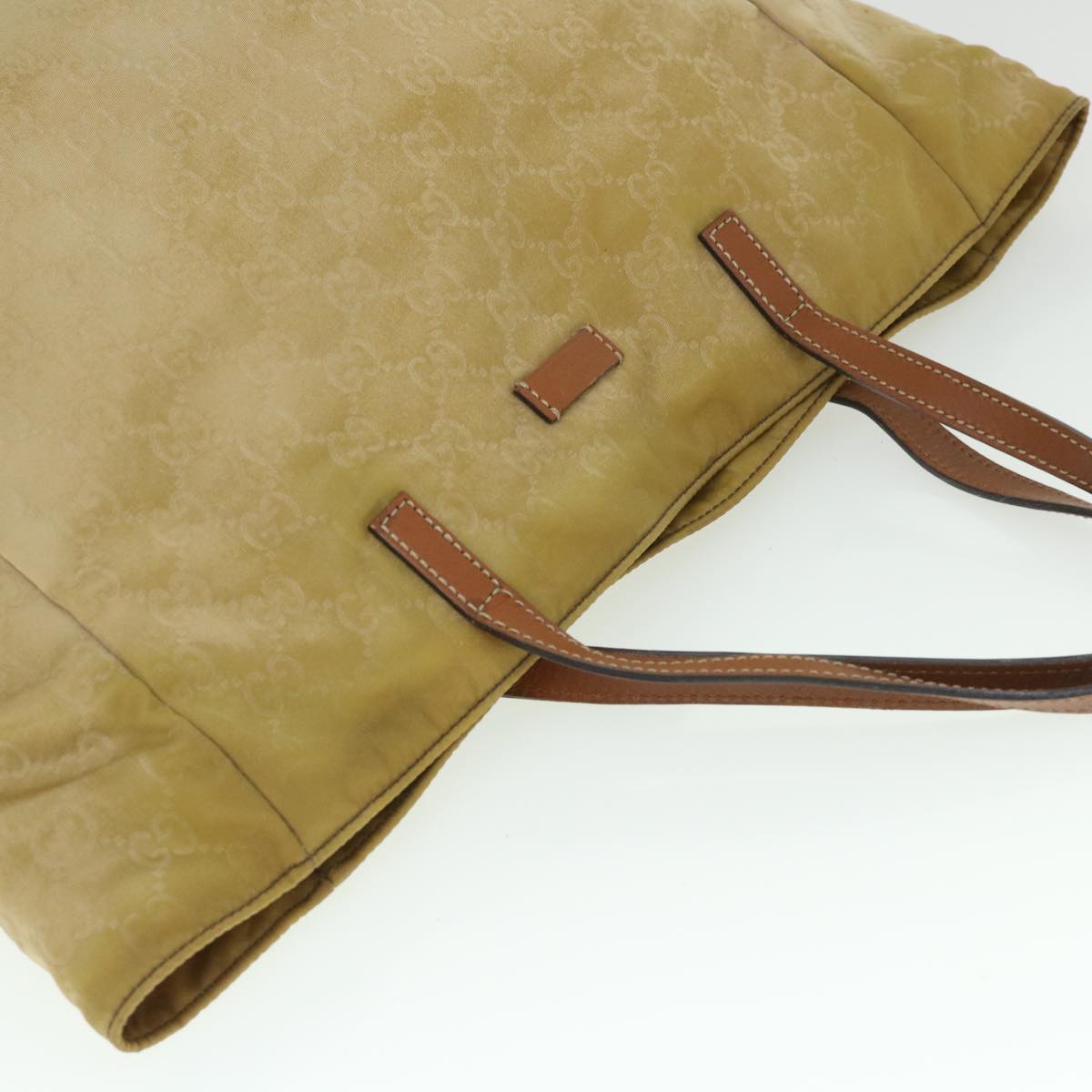 GUCCI GG Canvas Tote Bag Beige 282439 ep1839