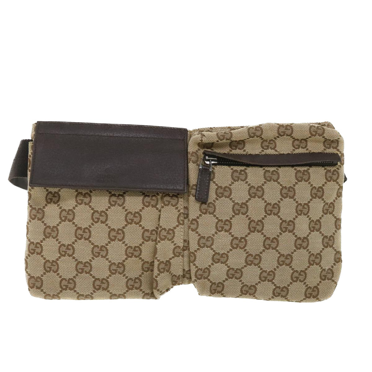 GUCCI GG Canvas Waist bag Beige 28566 ep1843
