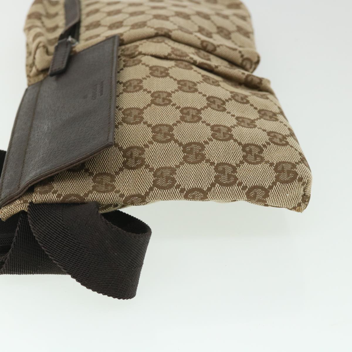 GUCCI GG Canvas Waist bag Beige 28566 ep1843
