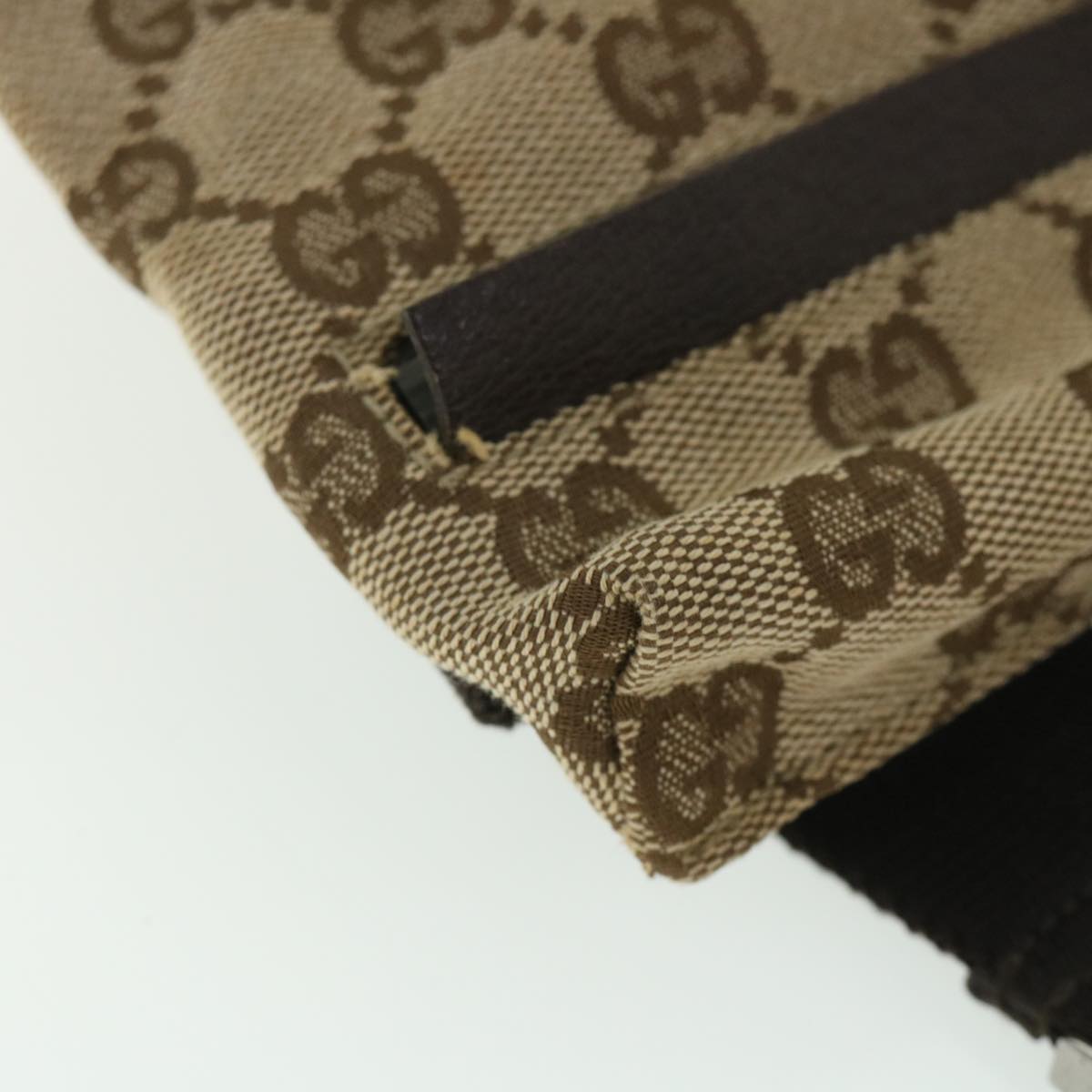 GUCCI GG Canvas Waist bag Beige 28566 ep1843