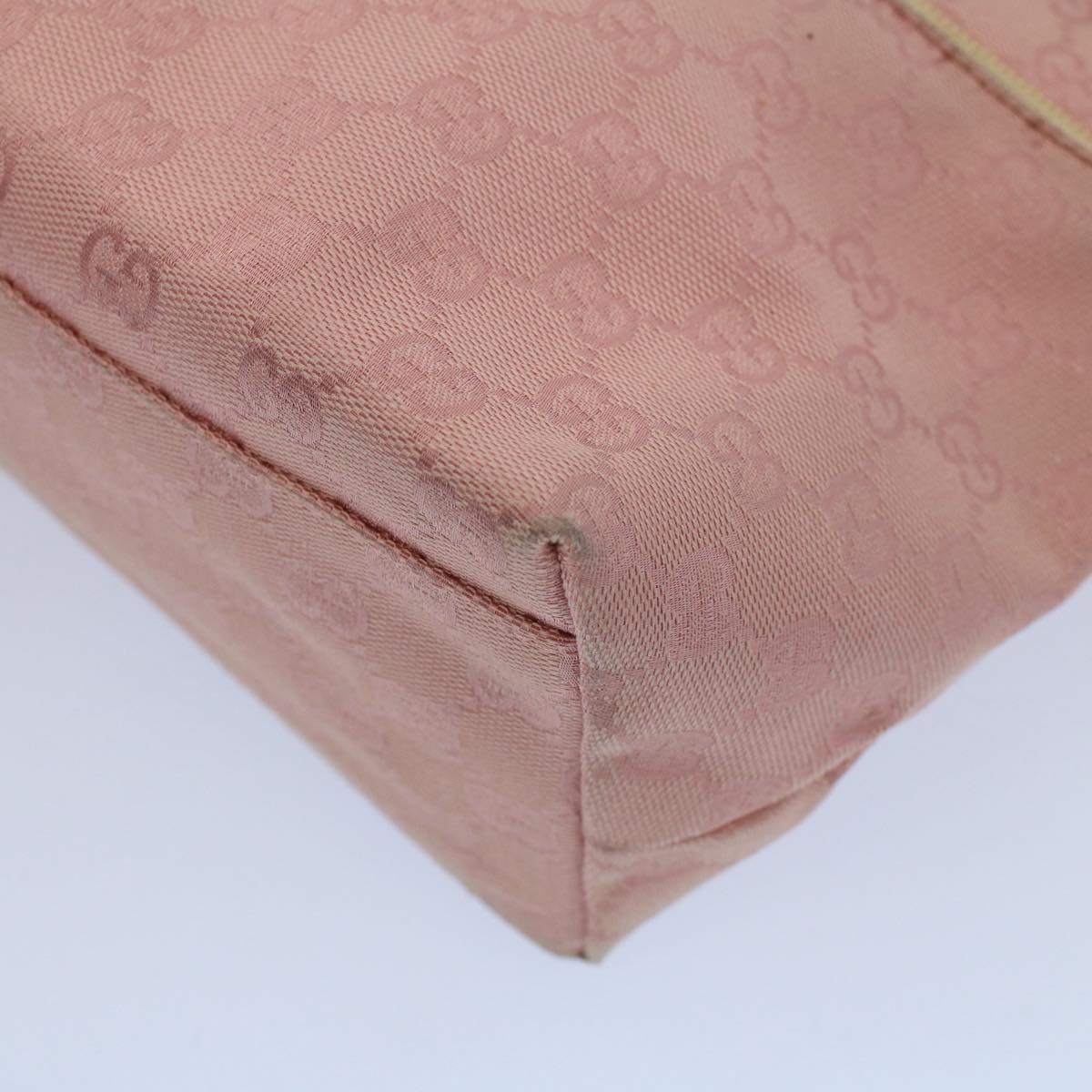 GUCCI GG Canvas Shoulder Bag Pink 001 3386 ep1845