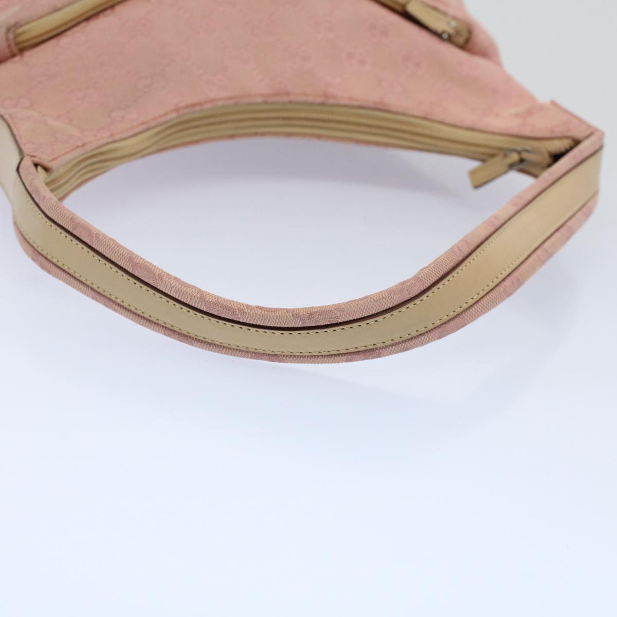GUCCI GG Canvas Shoulder Bag Pink 001 3386 ep1845