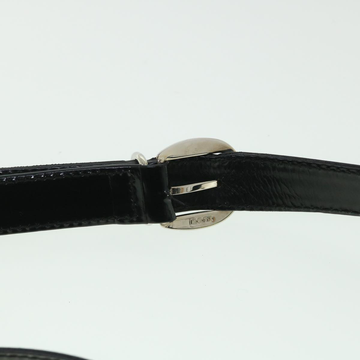 GUCCI Shoulder Bag Leather Black 007 2040 0261 ep1847