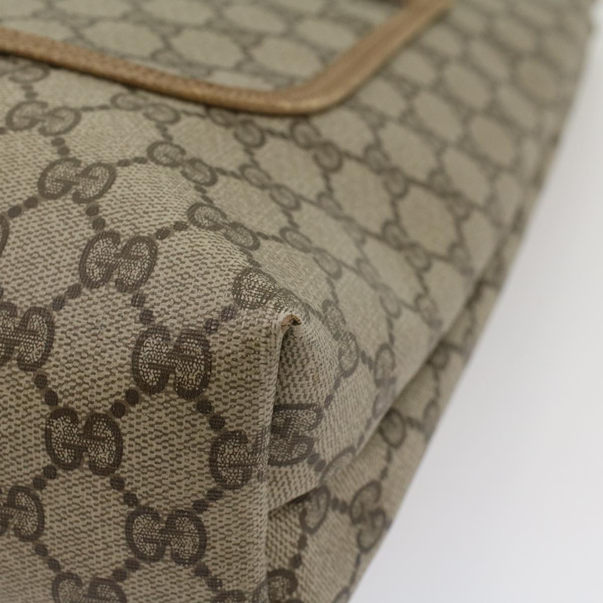 GUCCI GG Canvas Web Sherry Line Tote Bag Beige Green Red 39 02 003 ep1854