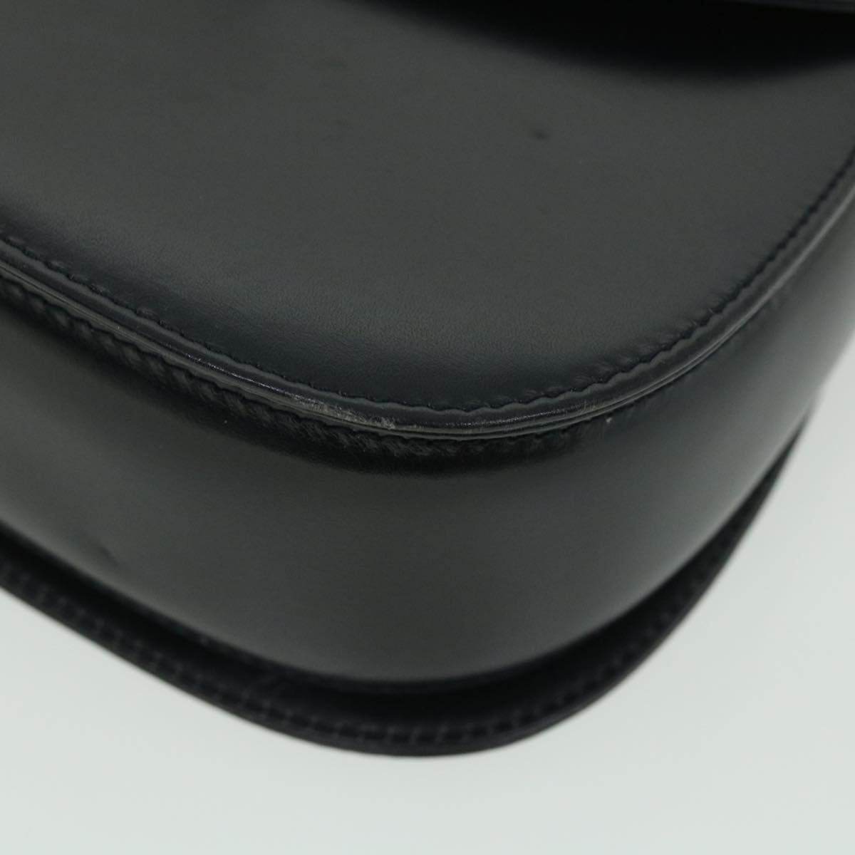 GUCCI Bamboo Hand Bag Leather Black 000 2040 0188 ep1870