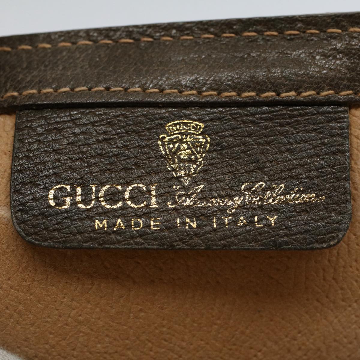 GUCCI GG Canvas Web Sherry Line Clutch Bag Beige Red 41 014 3087 30 ep1883