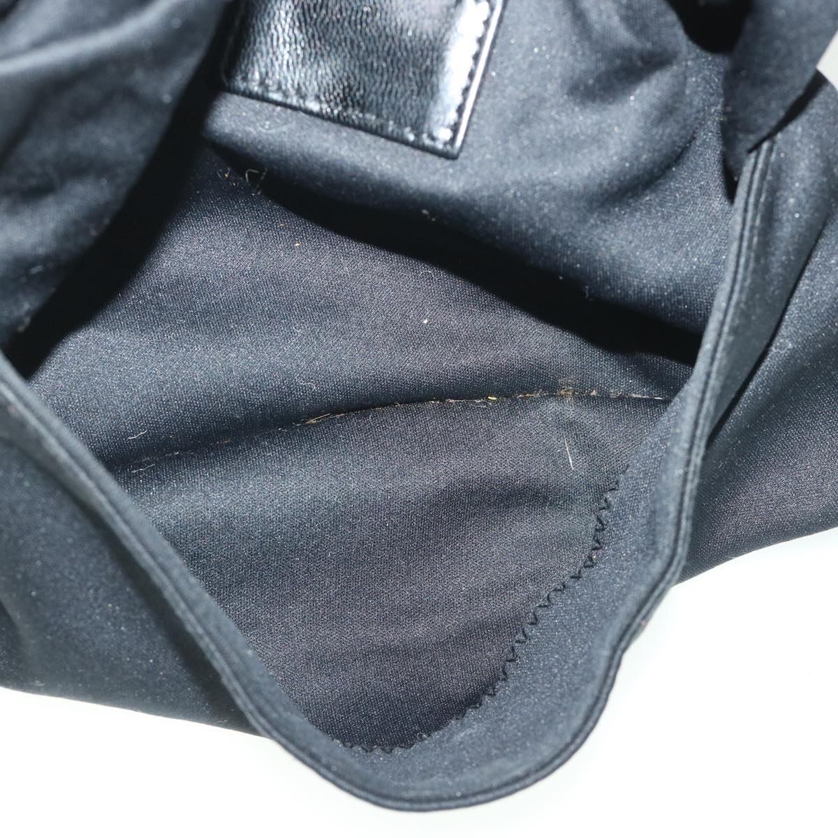 FENDI Mamma Baguette Shoulder Bag Nylon Black 2321 26566 009 ep1885